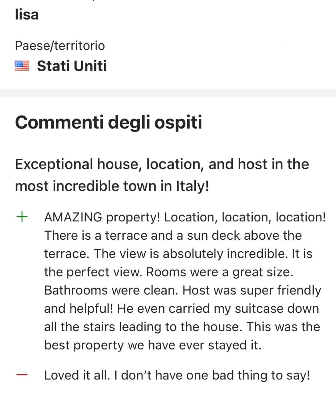 Casa Positano Apartment Luaran gambar